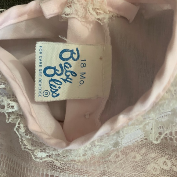 Vtg Baby Bloss Smock dress size 18 months - Picture 3 of 4